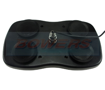 BOW9992136 Single Bolt Mini Amber LED Lightbar Rear
